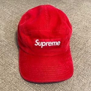 Supreme Corduroy Camp Cap
